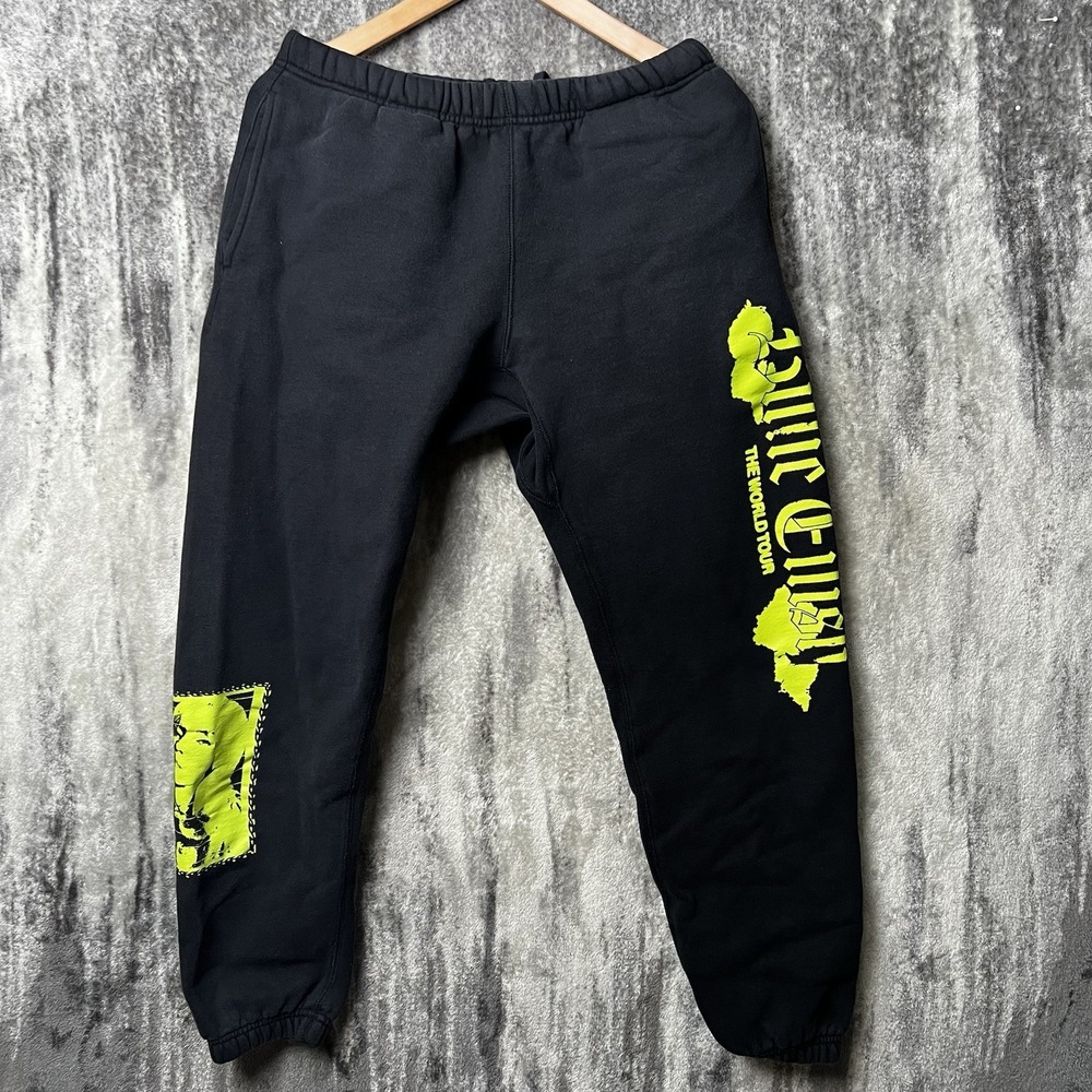 Billie Eilish Sweatpants Small Black Happier Than Ever World Tour Joggers